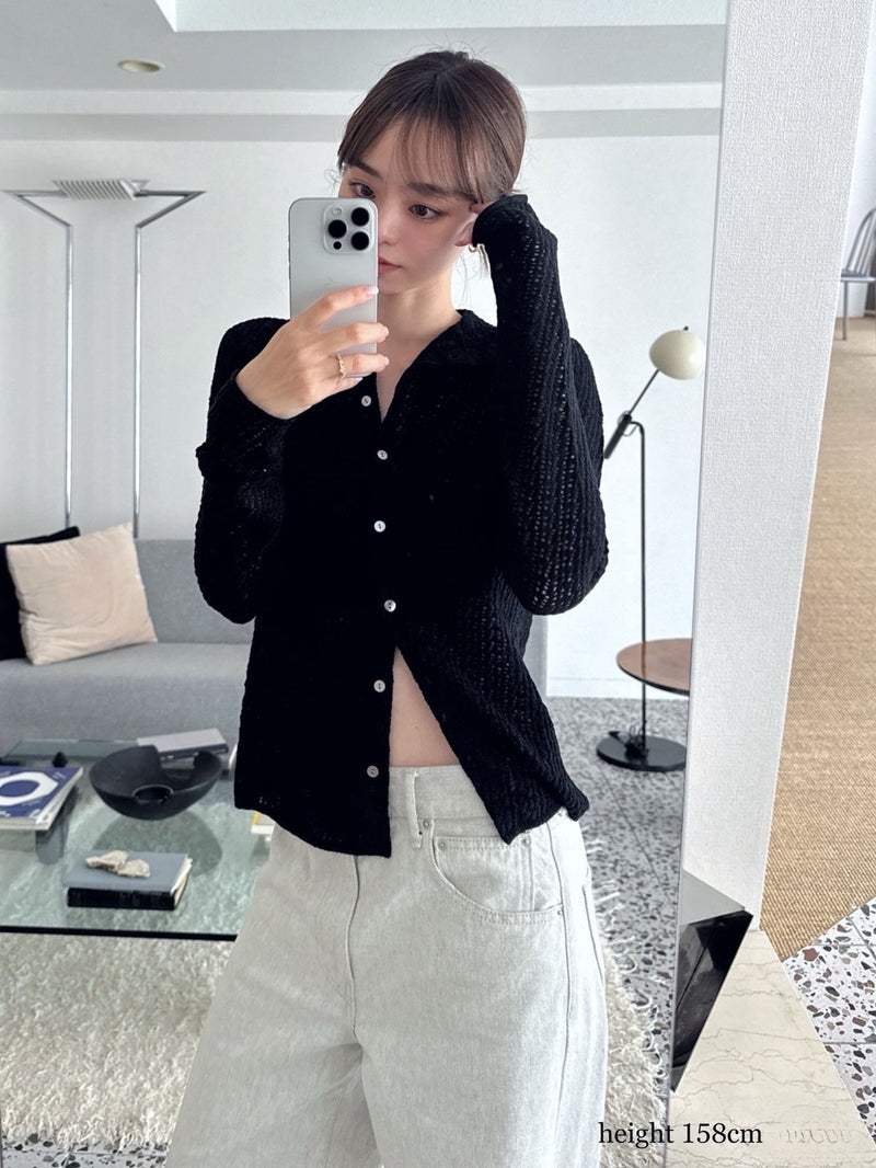 Zoey lace knit