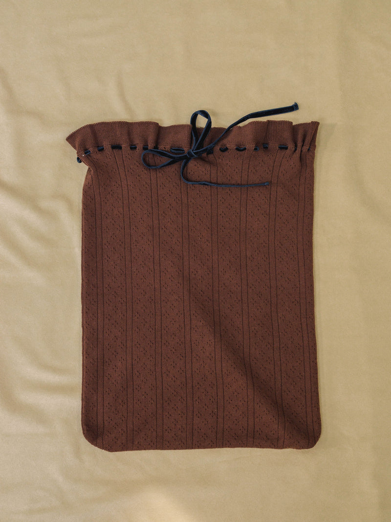 Pétal drawstring bag