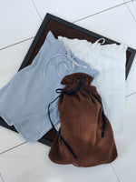 Pétal drawstring bag