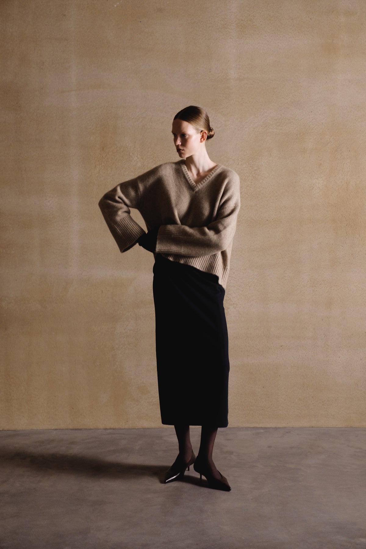 Michaela Cashmere knit