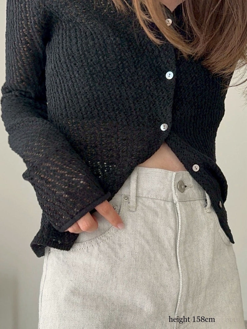 Zoey lace knit