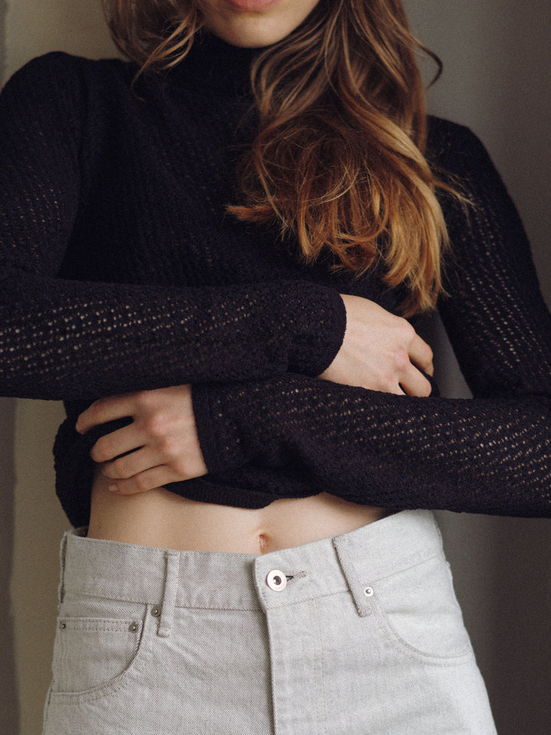 Zoey lace knit