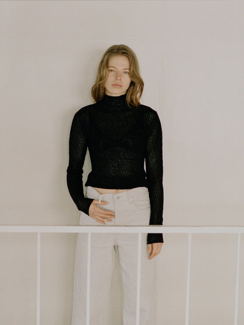Zoey lace knit