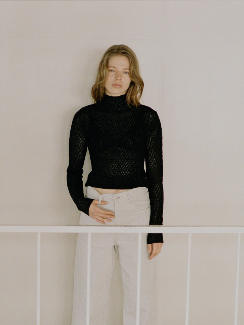 Zoey lace knit