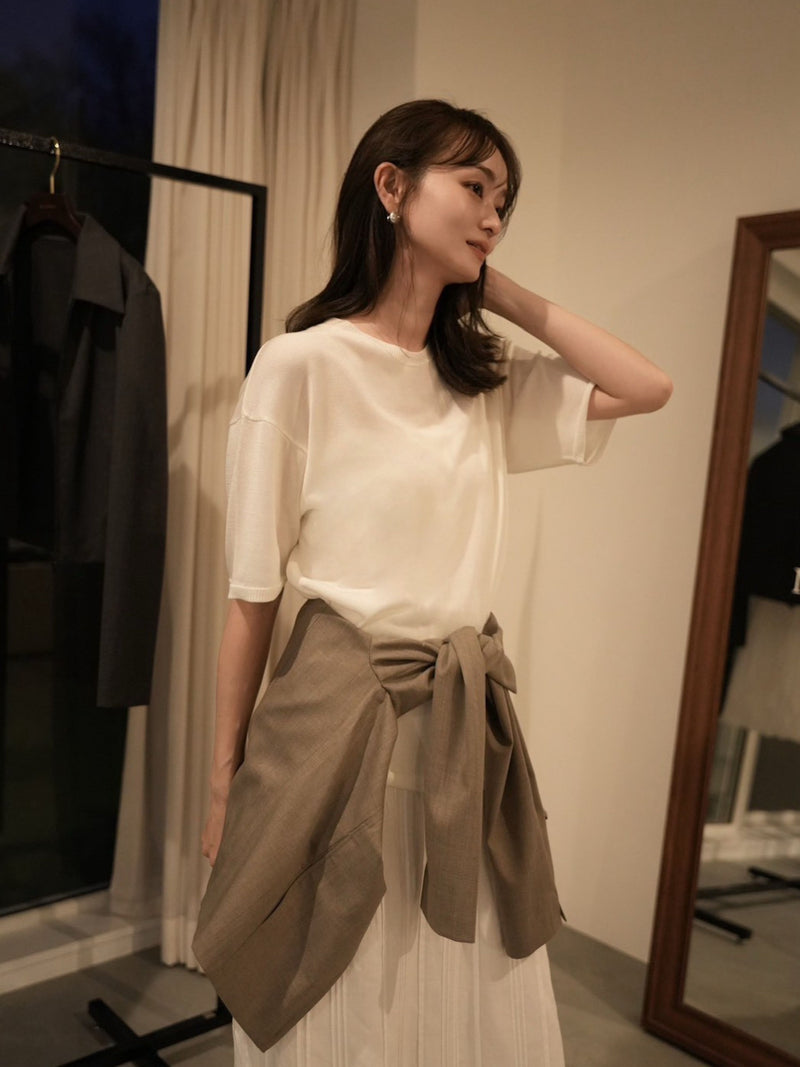 Hailey knit T-shirt – MARNO