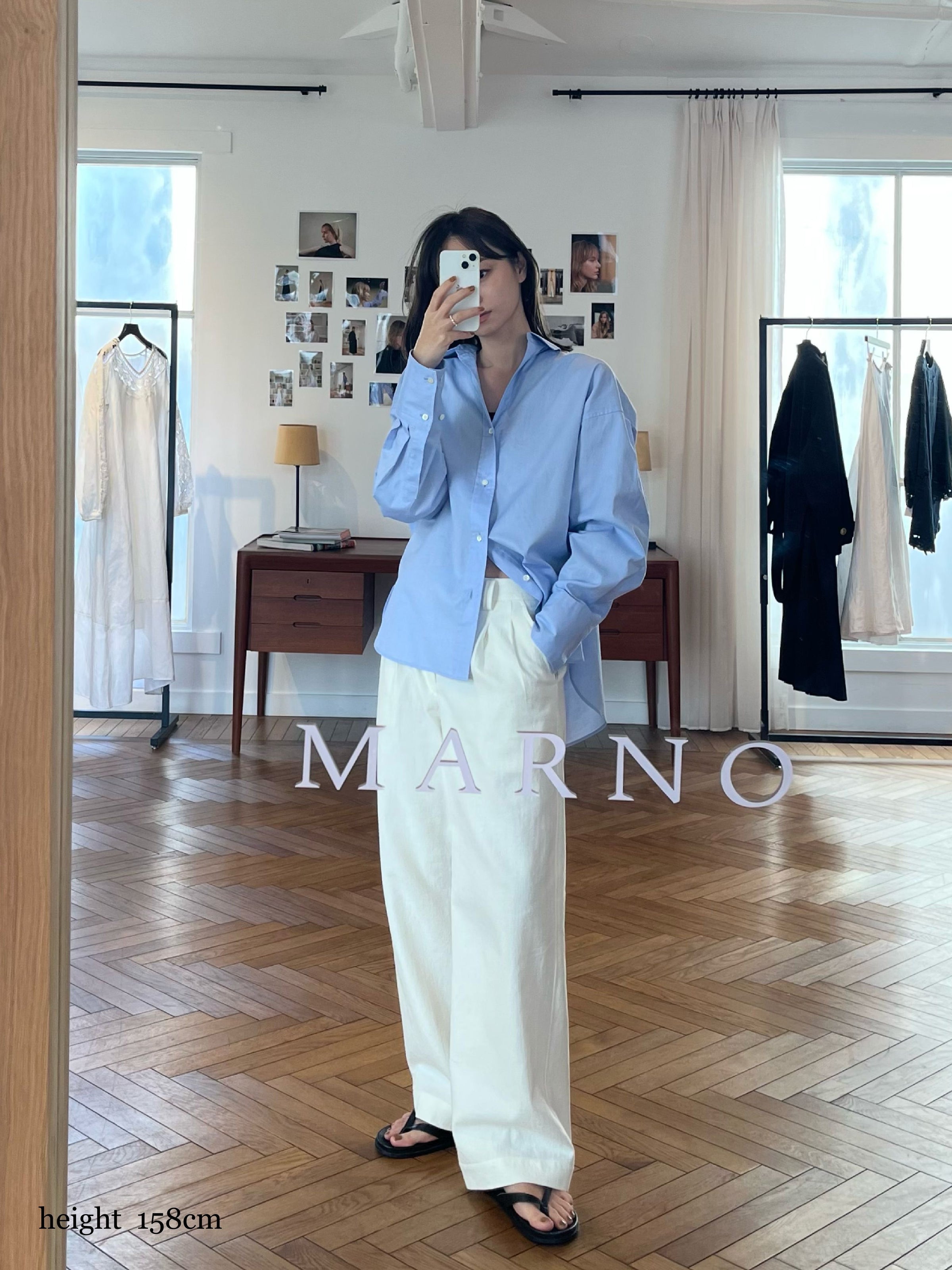 marno Calina pants Sサイズ2度着用いたしました - カジュアルパンツ